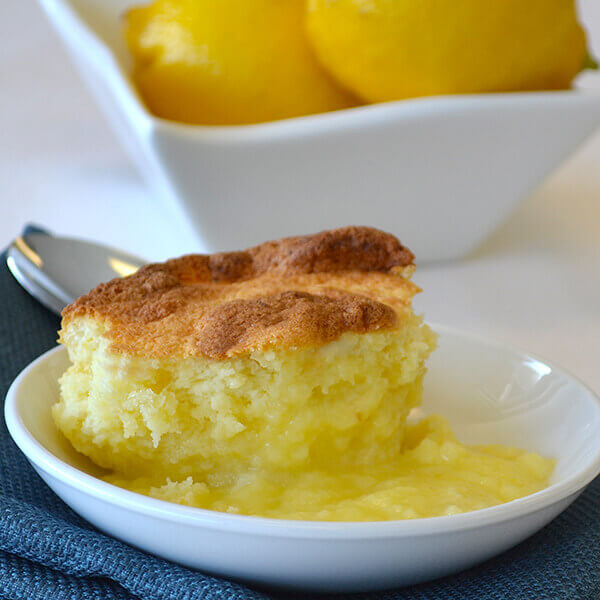 Lemon Pudding Cake
 Baked Lemon Pudding Cake Recipe