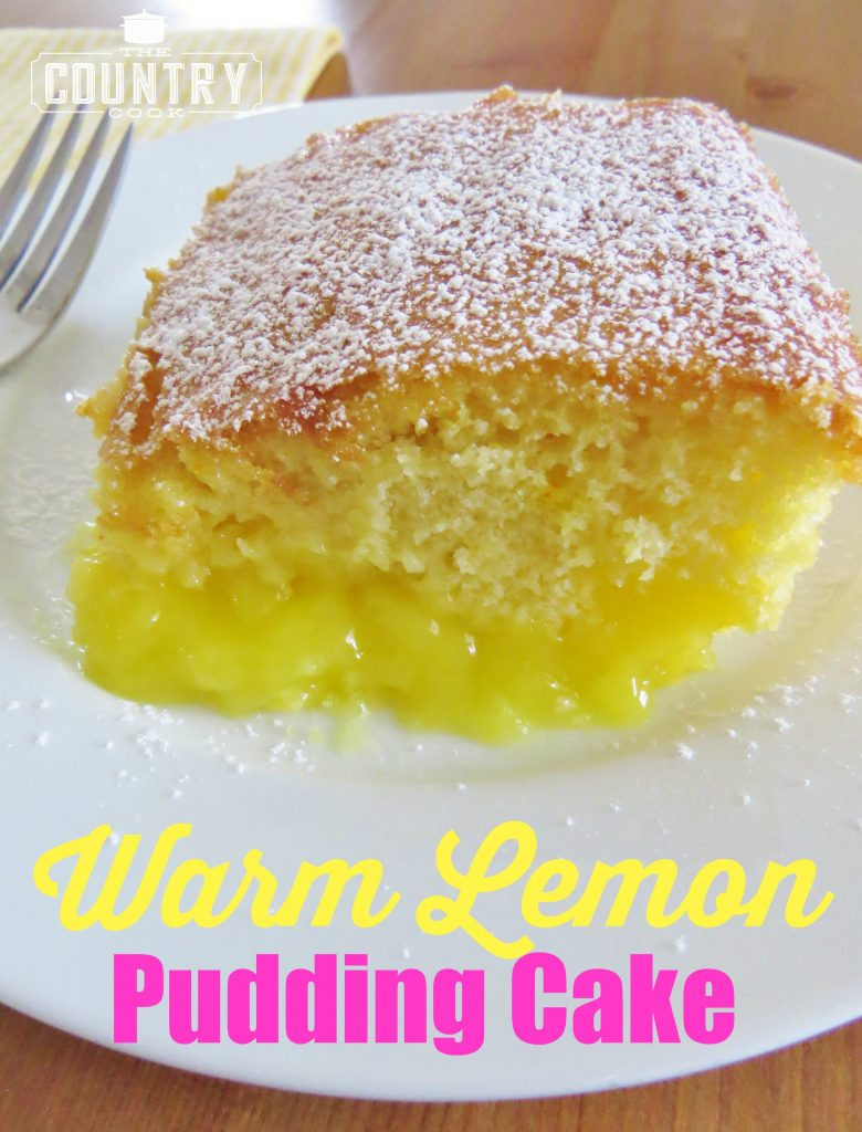 Lemon Pudding Cake Recipe
 50 Lemon Cake Recipes You Need To Pull f a Tangy