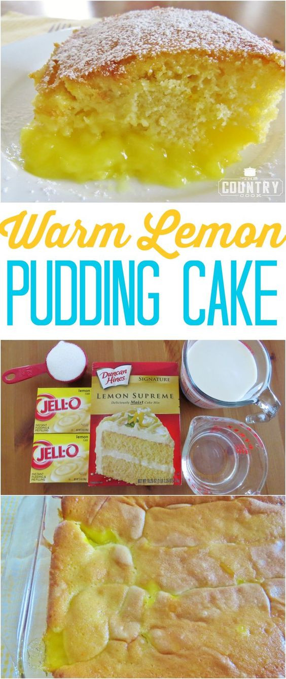 Lemon Pudding Cake Recipe
 lemon pudding cake from scratch