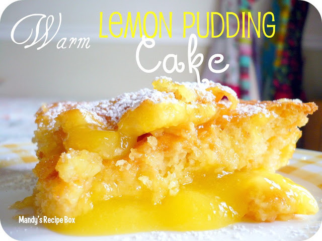 Lemon Pudding Cake
 Warm Lemon Pudding Cake