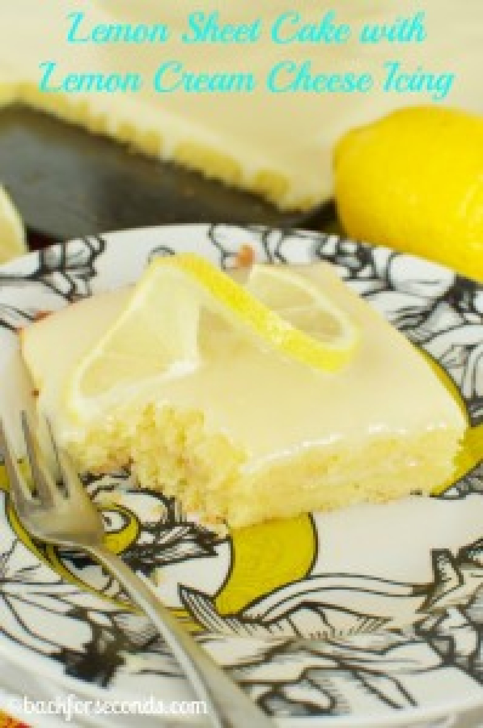 Lemon Sheet Cake
 Lemon Sheet Cake from Scratch Recipe