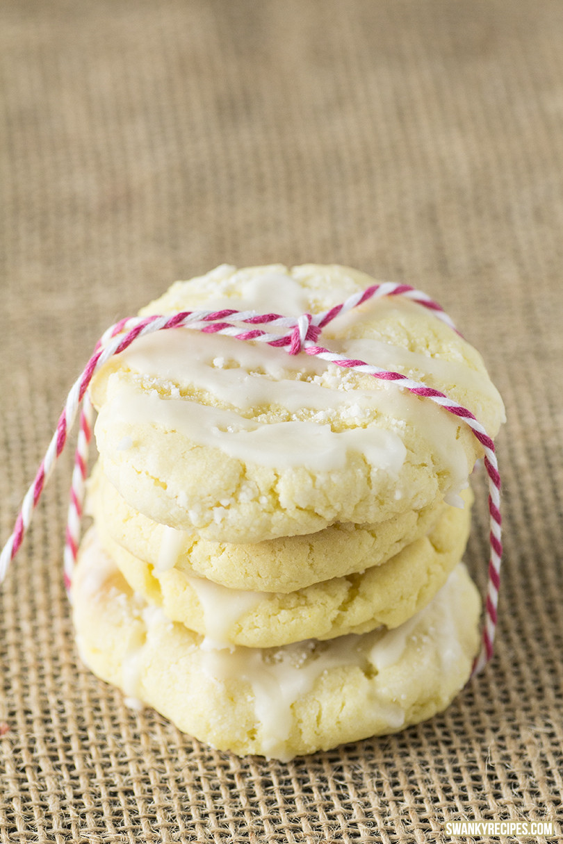 Lemon Sugar Cookies
 Glazed Lemon Sugar Cookies Swanky Recipes