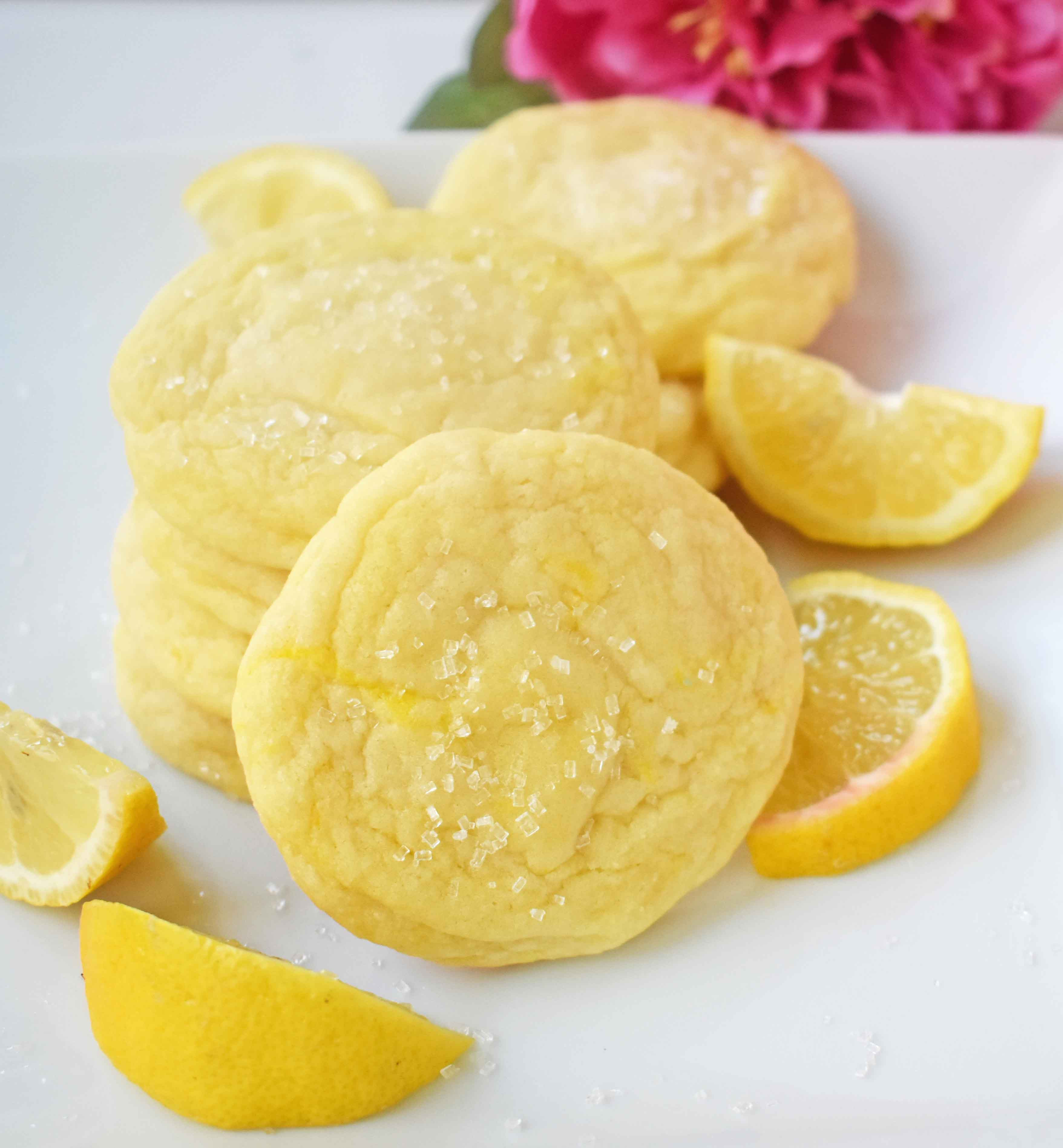Lemon Sugar Cookies
 Lemon Sugar Cookies