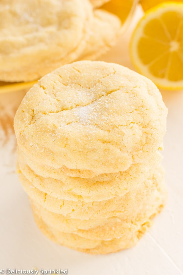 Lemon Sugar Cookies
 Lemon Sugar Cookies