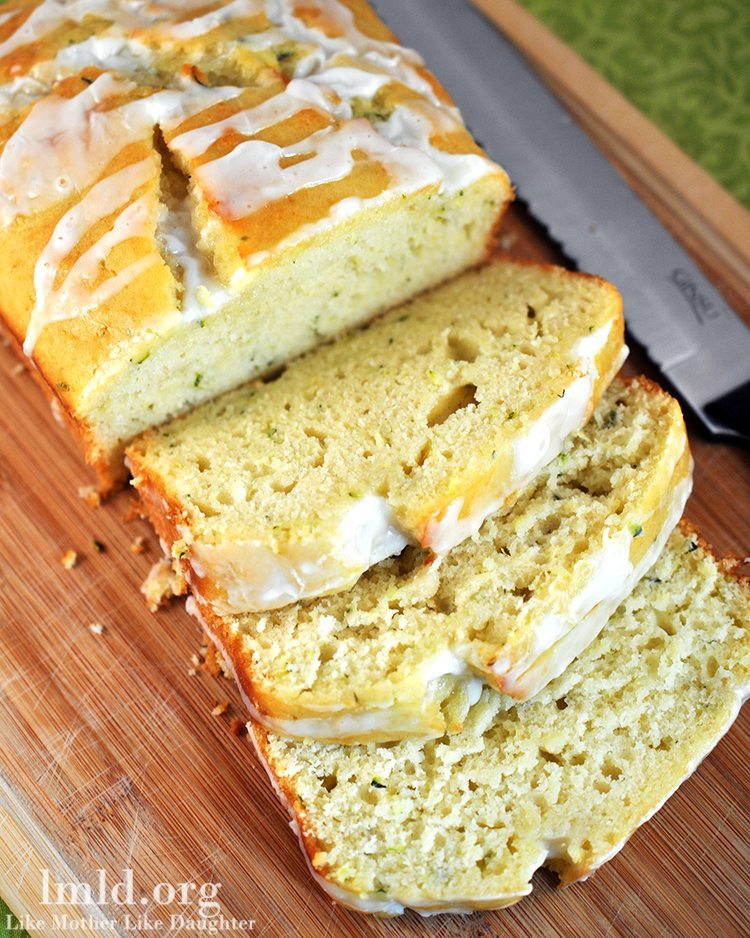 Lemon Zucchini Bread
 Lemon Zucchini Bread Like Mother Like Daughter