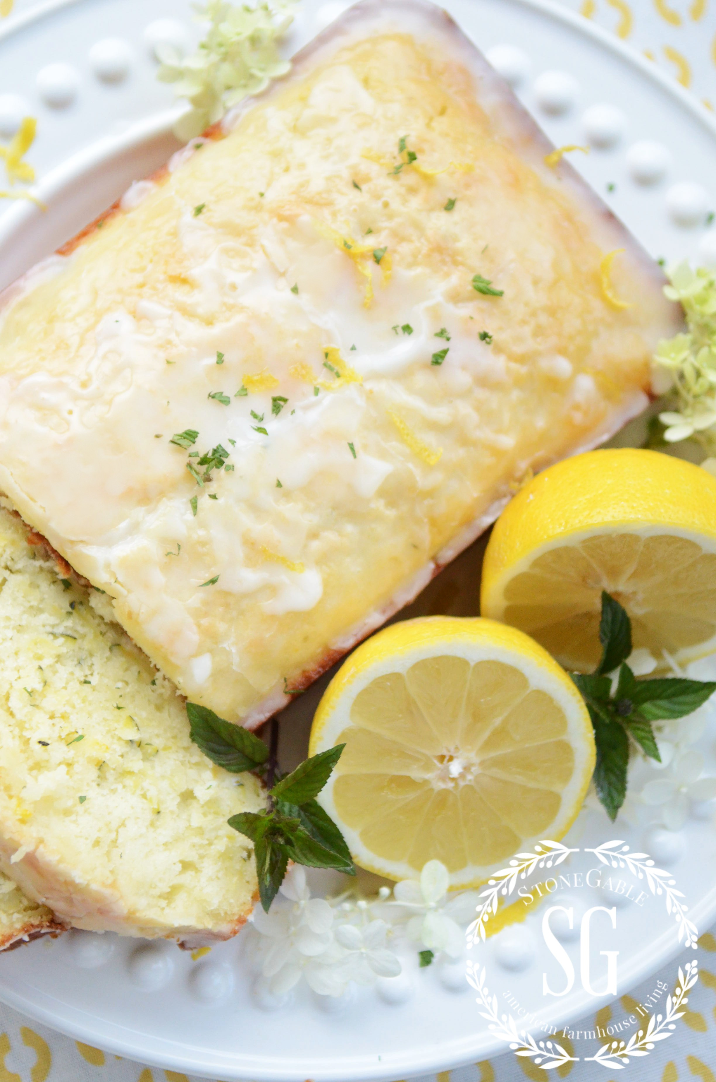 Lemon Zucchini Bread
 GLAZED LEMON ZUCCHINI BREAD