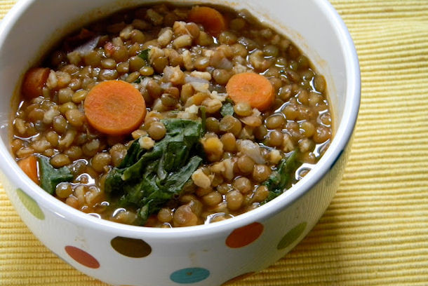 Lentil Barley Soup
 Epicurus Recipes