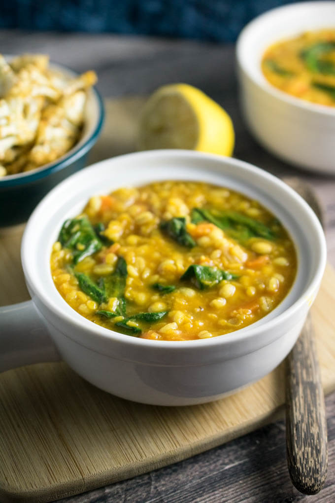 Lentil Barley Soup
 Golden Lentil Barley Soup