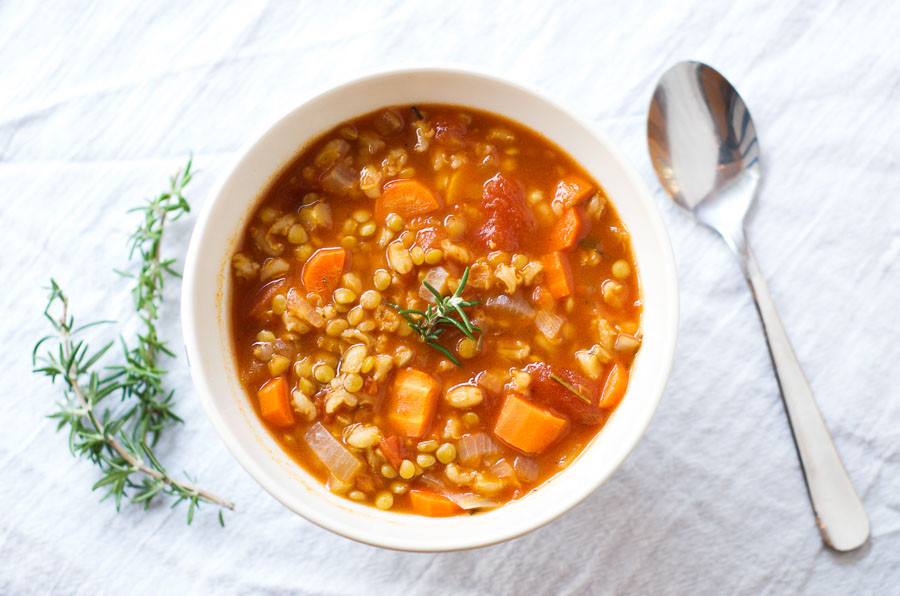 Lentil Barley Soup
 Lentil Barley Soup Vegan The Wholesome Fork