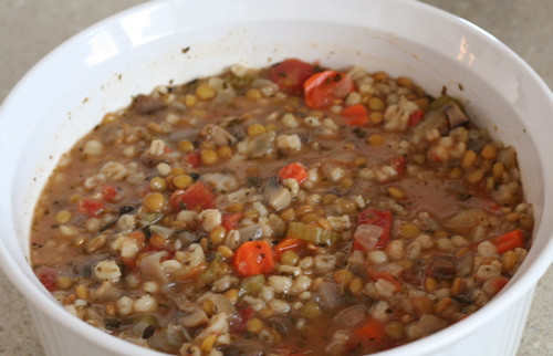 Lentil Barley Soup
 Lentil Barley Soup