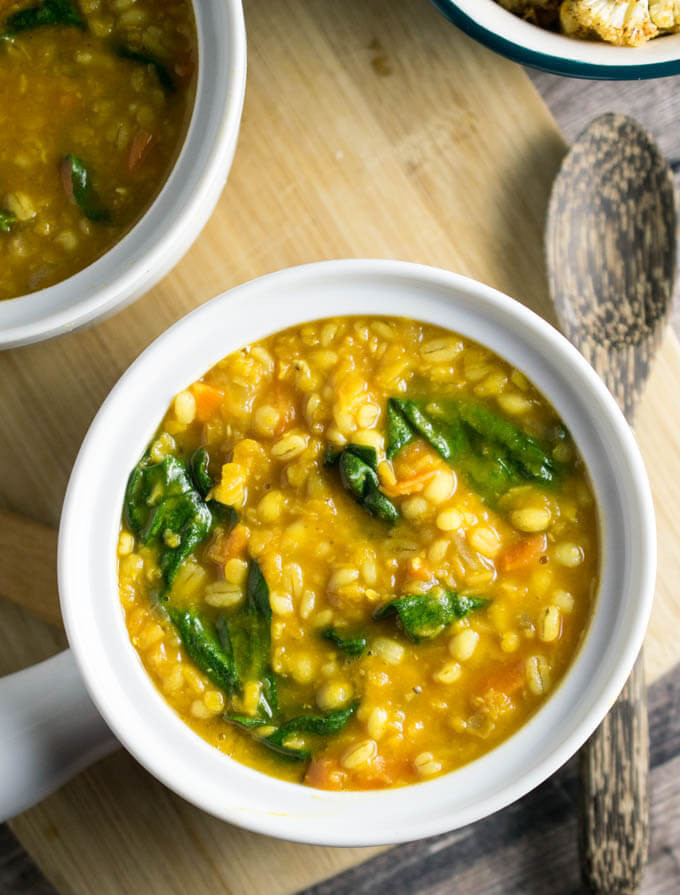 Lentil Barley Soup
 Golden Lentil Barley Soup