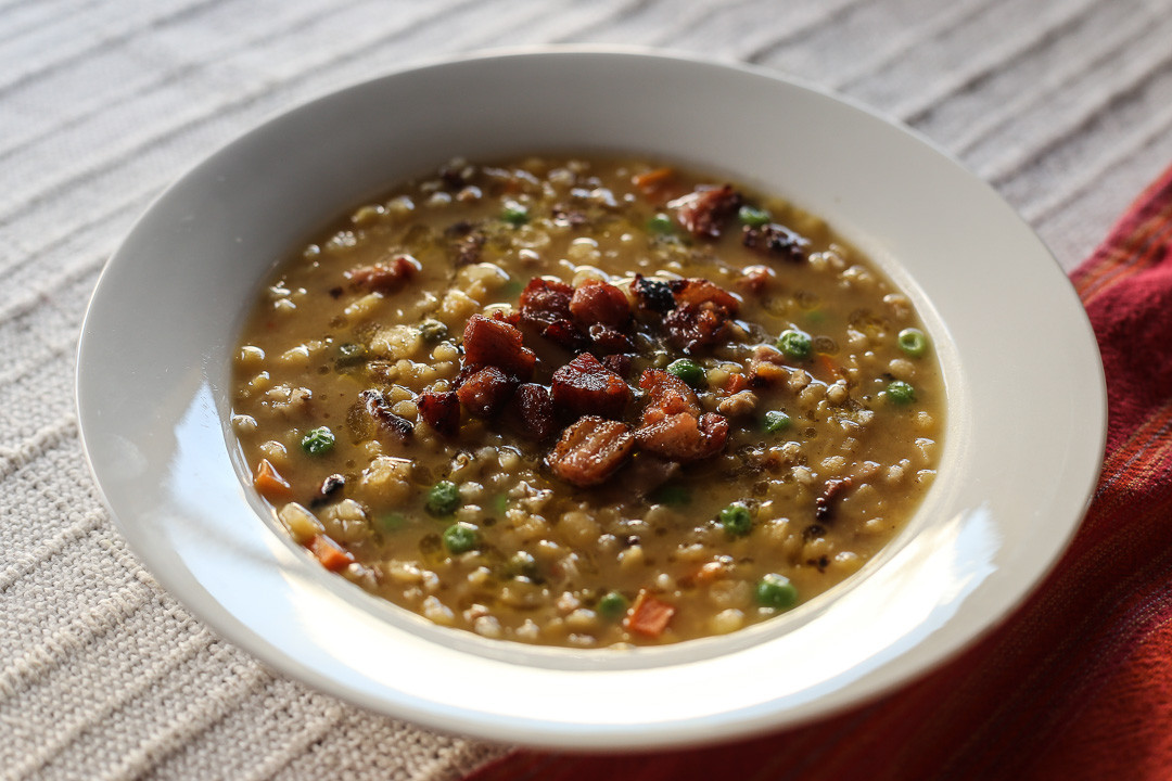 Lentil Barley Soup
 Split Pea Lentil and Barley Soup Ang Sarap