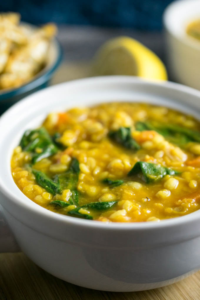 Lentil Barley Soup
 Golden Lentil Barley Soup