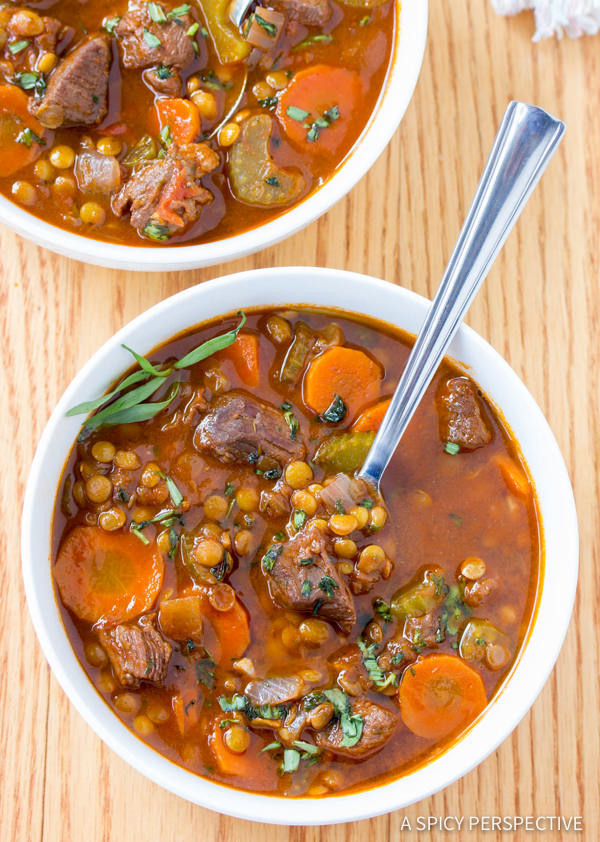 Lentil Stew Recipe
 Beef and Lentil Stew A Spicy Perspective
