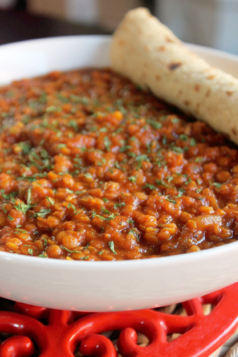 Lentil Stew Recipe
 Slow Cooker Indian Lentil Stew