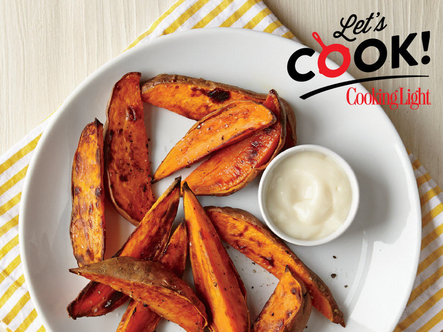 Let'S Potato Chips
 How to Make Roasted Sweet Potato Wedges with Yogurt