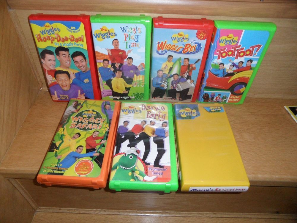 Let'S Potato Chips
 The WIGGLES 7 VHS Toot Toot Hoop Dee Doo Wiggly Play Time