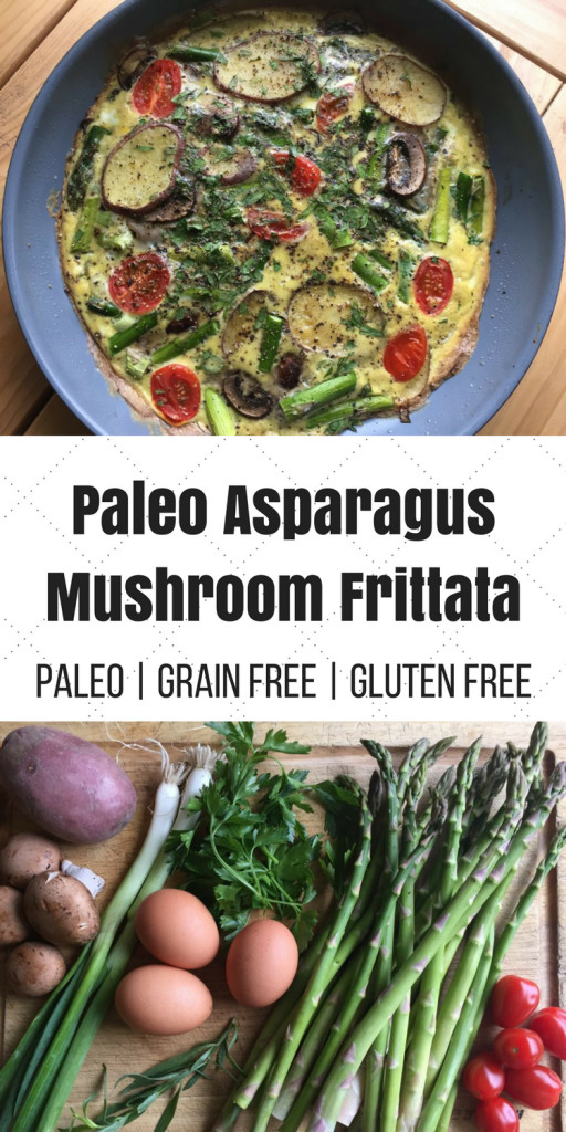 Let'S Potato Chips
 Paleo Asparagus Mushroom Frittata Oh Snap Let s Eat