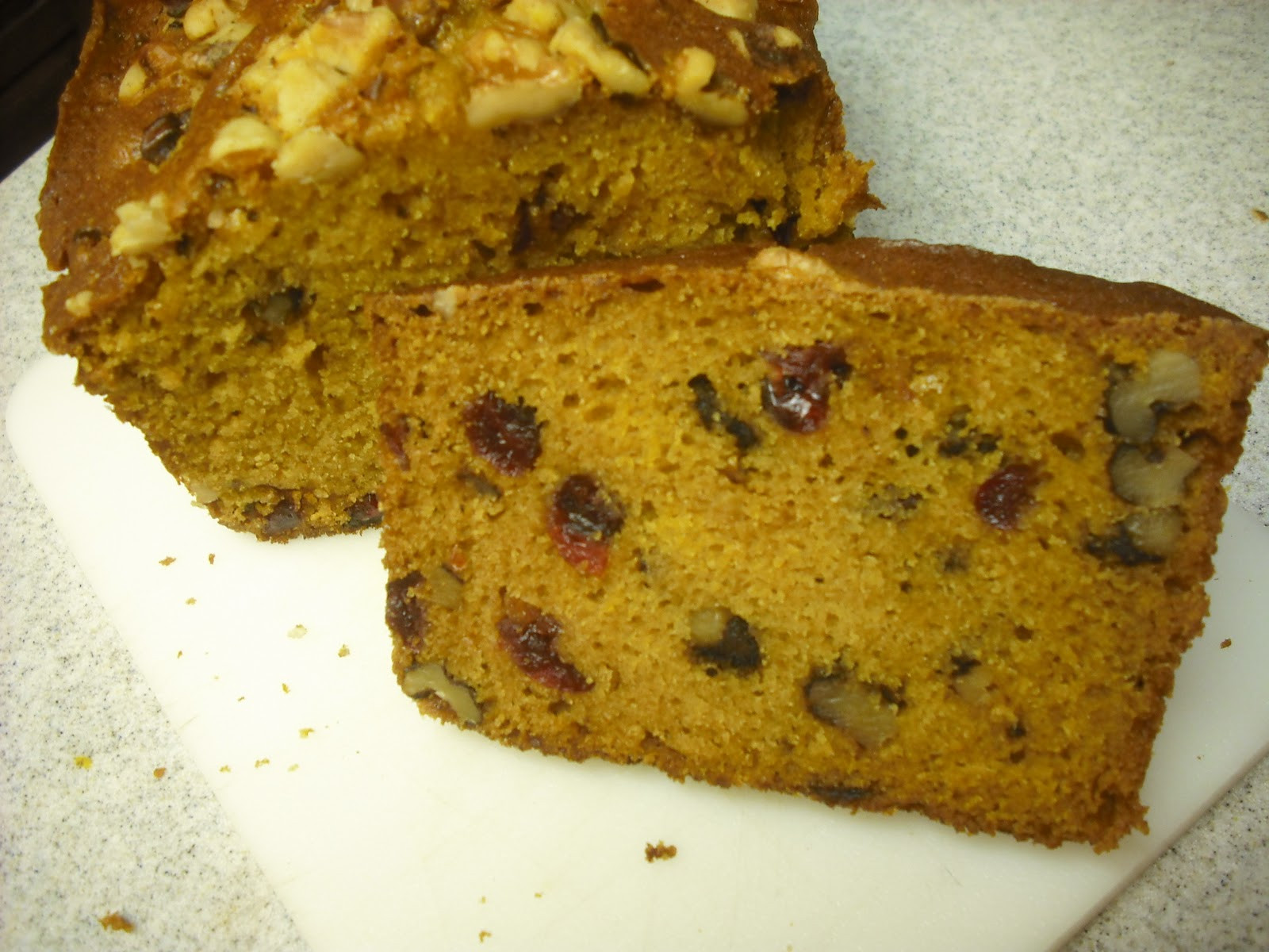 Libbys Pumpkin Bread
 T Licious Treats Libby s Pumpkin Cranberry Bread