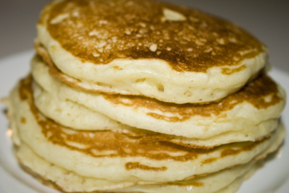 Light And Fluffy Pancakes
 America’s Test & Piggy’s Parlor Buttermilk Pancakes