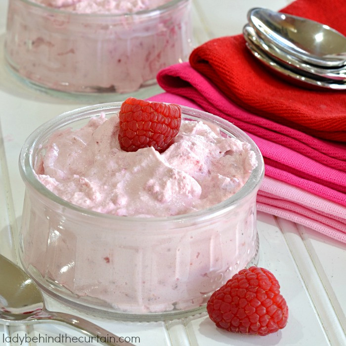 Light Desserts After A Heavy Meal
 Fresh Raspberry Mousse light dessert easy dessert recipe