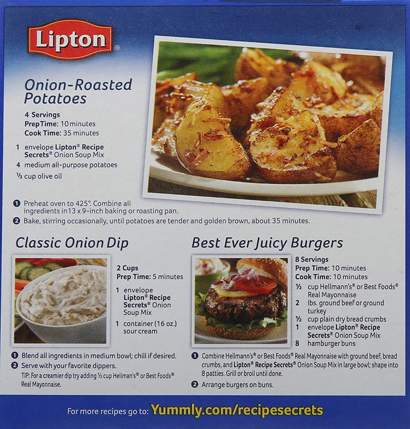 Lipton Onion Soup Burgers
 Homemade Burgers With Lipton ion Soup Mix – Homemade Ftempo