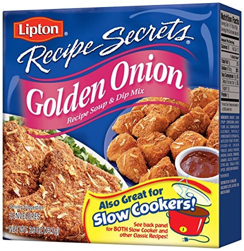 Lipton Onion Soup Mix
 Lipton Recipe Secrets Recipe Soup & Dip Mix Golden ion