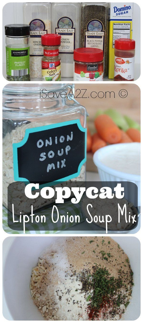 Lipton Onion Soup Mix Ingredients
 Copycat Lipton ion Soup Mix iSaveA2Z