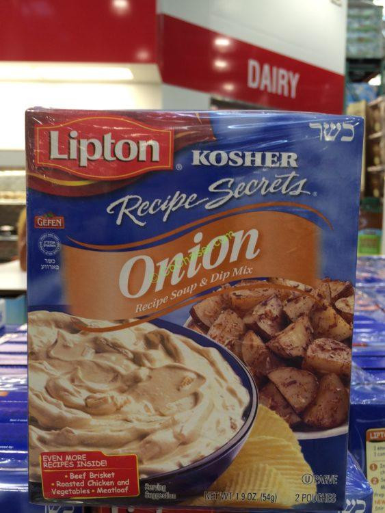 Lipton Onion Soup Mix Ingredients
 Lipton Kosher ion Soup Mix 4 1 09 Ounce Boxes – CostcoChaser