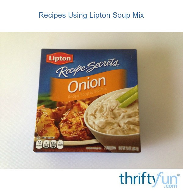 Lipton Onion Soup Mix Recipe
 Recipes Using Lipton ion Soup Mix