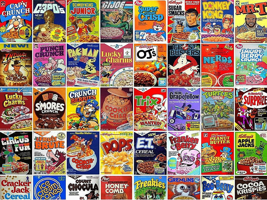 List Of Breakfast Cereals
 Crazy Cows and Quangaroos Our favorite 60s and 70s era