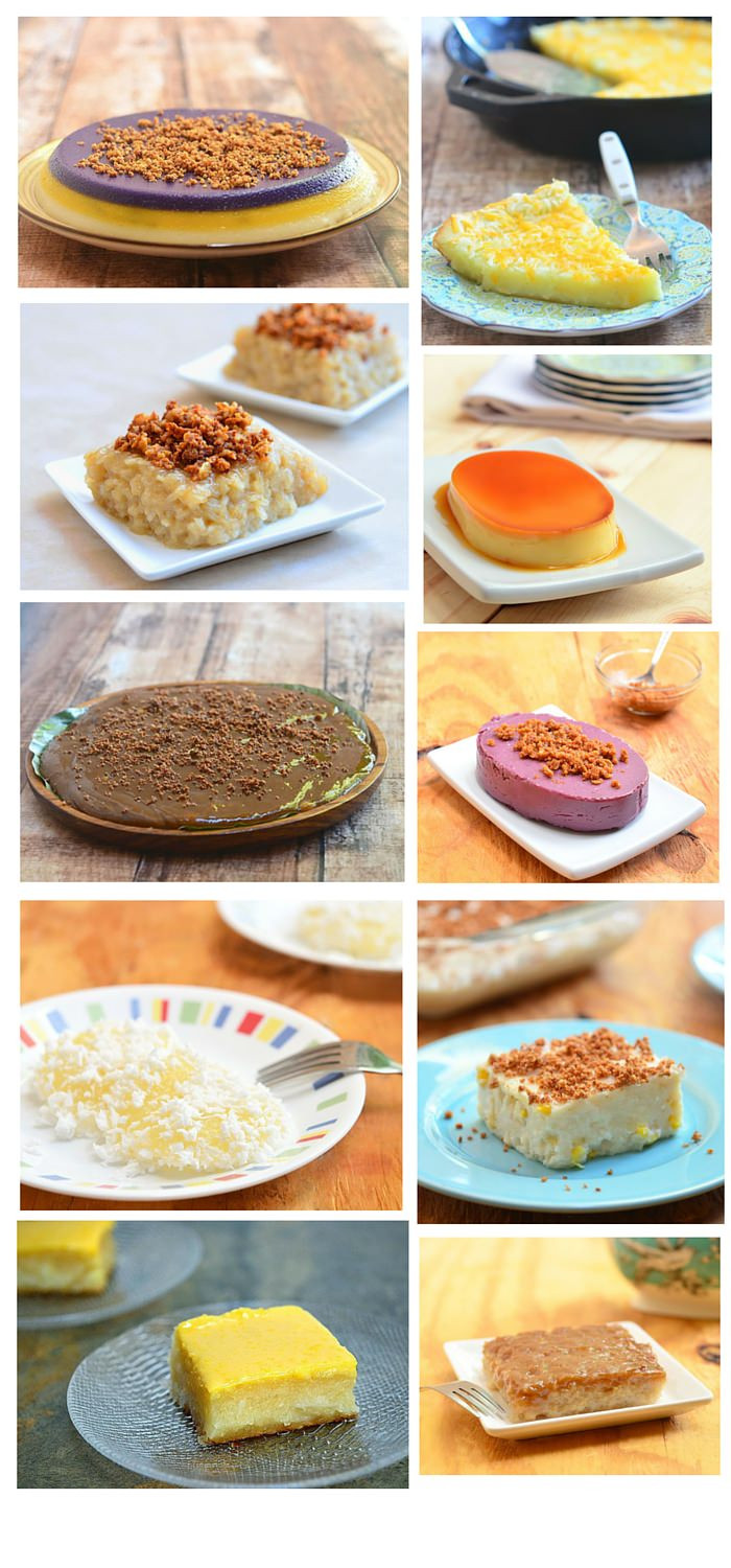 List Of Desserts
 Ten Filipino Desserts You Should Make for Christmas