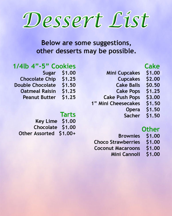 List Of Desserts
 desserts list DriverLayer Search Engine