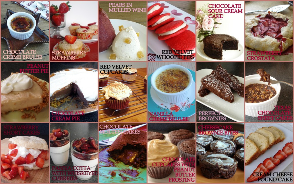 List Of Desserts
 Valentine s Day Desserts Dessert for Two