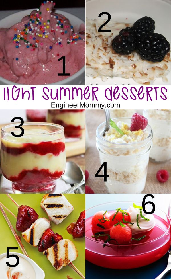 Lite Summer Desserts
 Best 25 Light summer desserts ideas on Pinterest