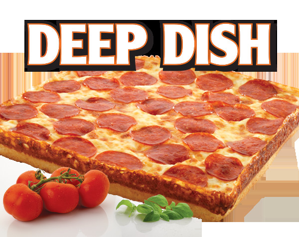 Little Caesars Pepperoni Deep!Deep! Dish Pizza
 Deep Dish Pizza Little Caesars Pizza Jordan
