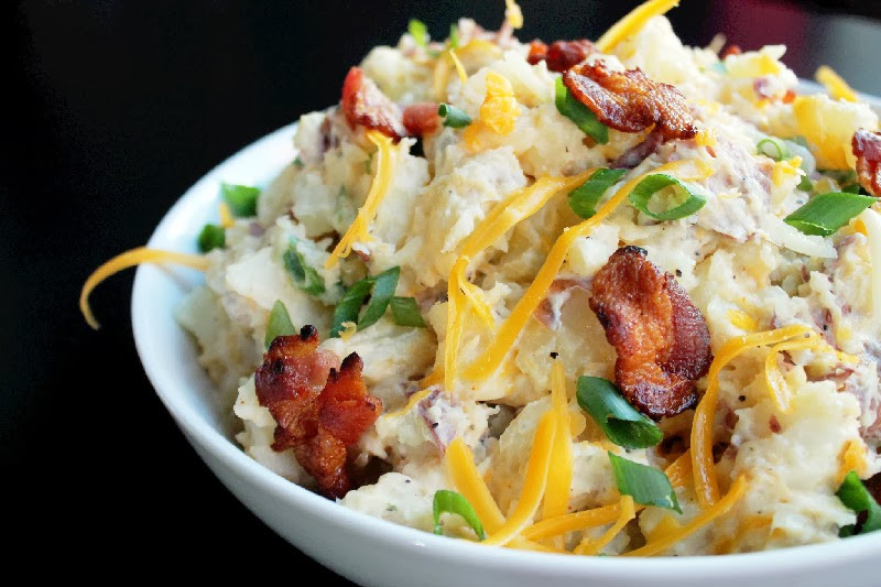 Loaded Baked Potato Salad
 Loaded Baked Potato Salad Creole Contessa