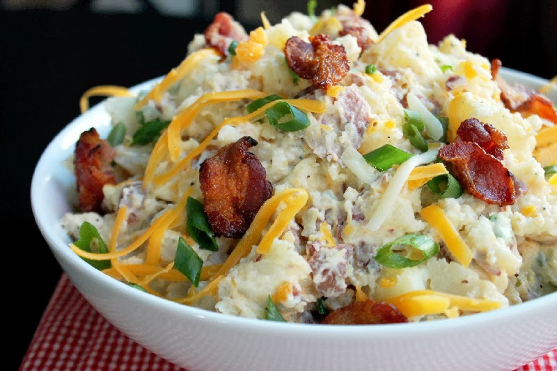 Loaded Baked Potato Salad
 Loaded Baked Potato Salad Creole Contessa