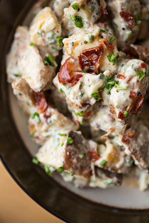 Loaded Baked Potato Salad
 “Loaded Baked Potato” Salad