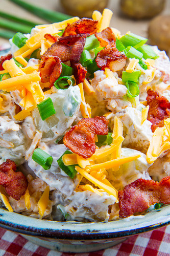 Loaded Baked Potato Salad
 Loaded Baked Potato Salad on Closet Cooking