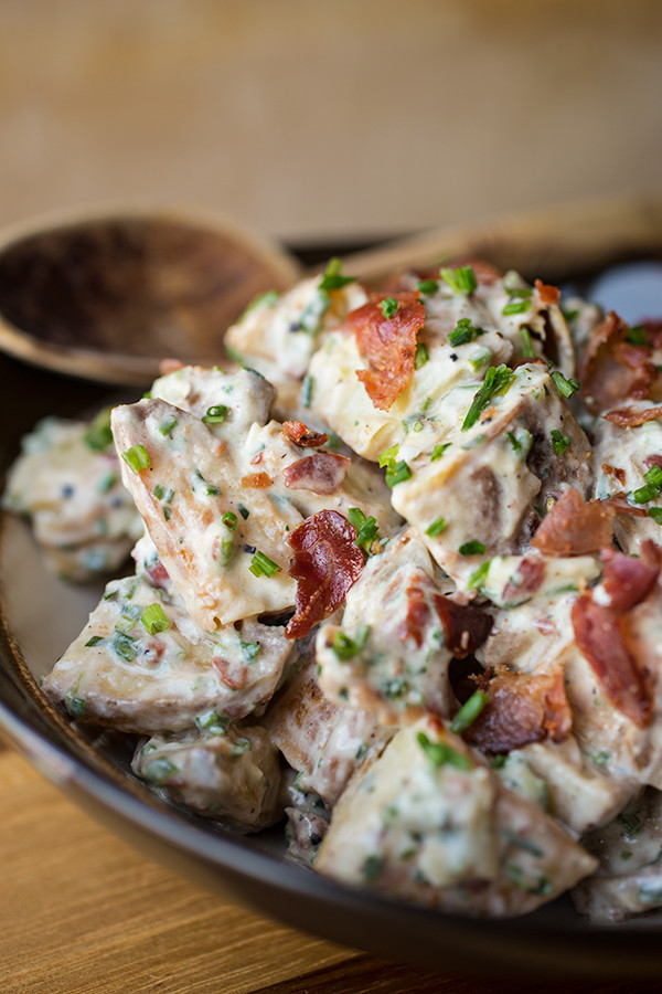 Loaded Baked Potato Salad
 “Loaded Baked Potato” Salad