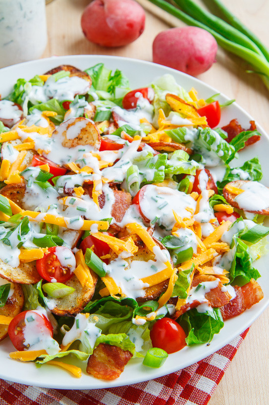 Loaded Baked Potato Salad
 Loaded Baked Potato Salad on Closet Cooking