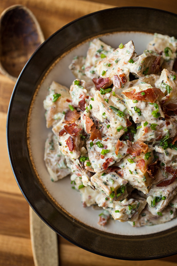 Loaded Baked Potato Salad
 “Loaded Baked Potato” Salad