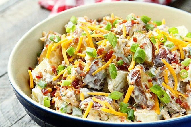 Loaded Baked Potato Salad
 Loaded Baked Potato Salad Southern Bite