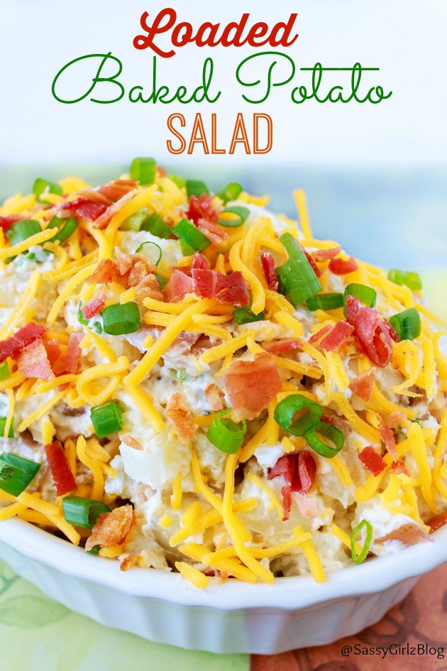 Loaded Baked Potato Salad
 Easy Loaded Baked Potato Salad Recipe And BACON