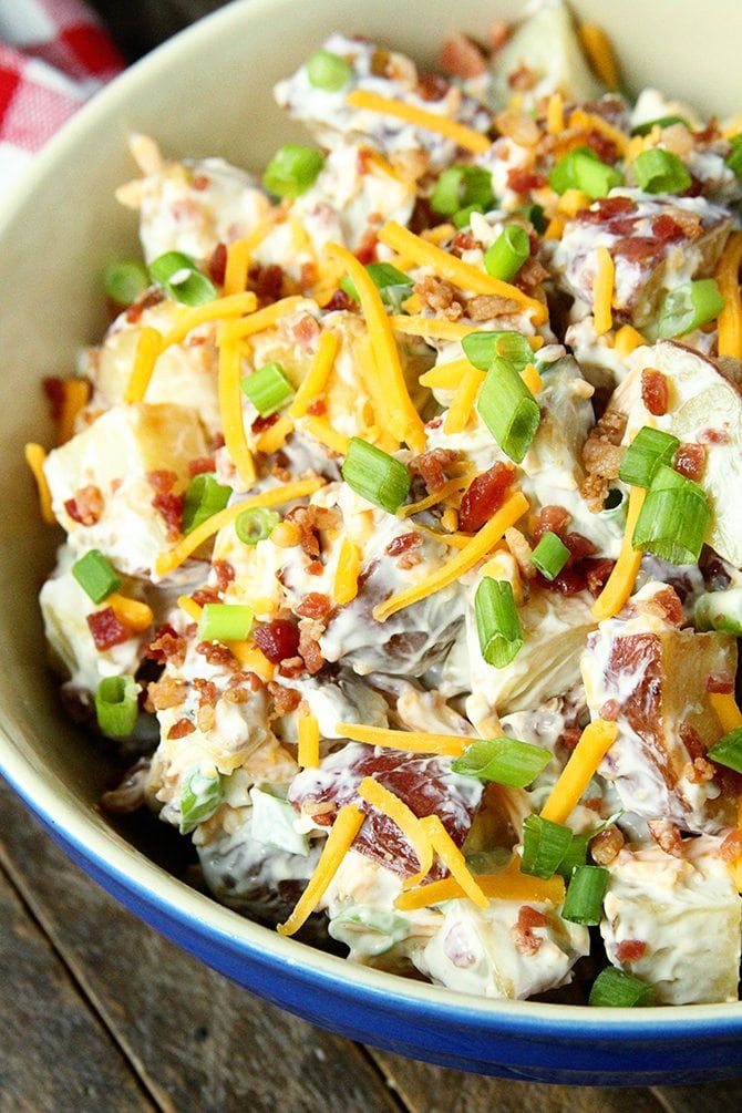 Loaded Baked Potato Salad
 Loaded Baked Potato Salad Southern Bite