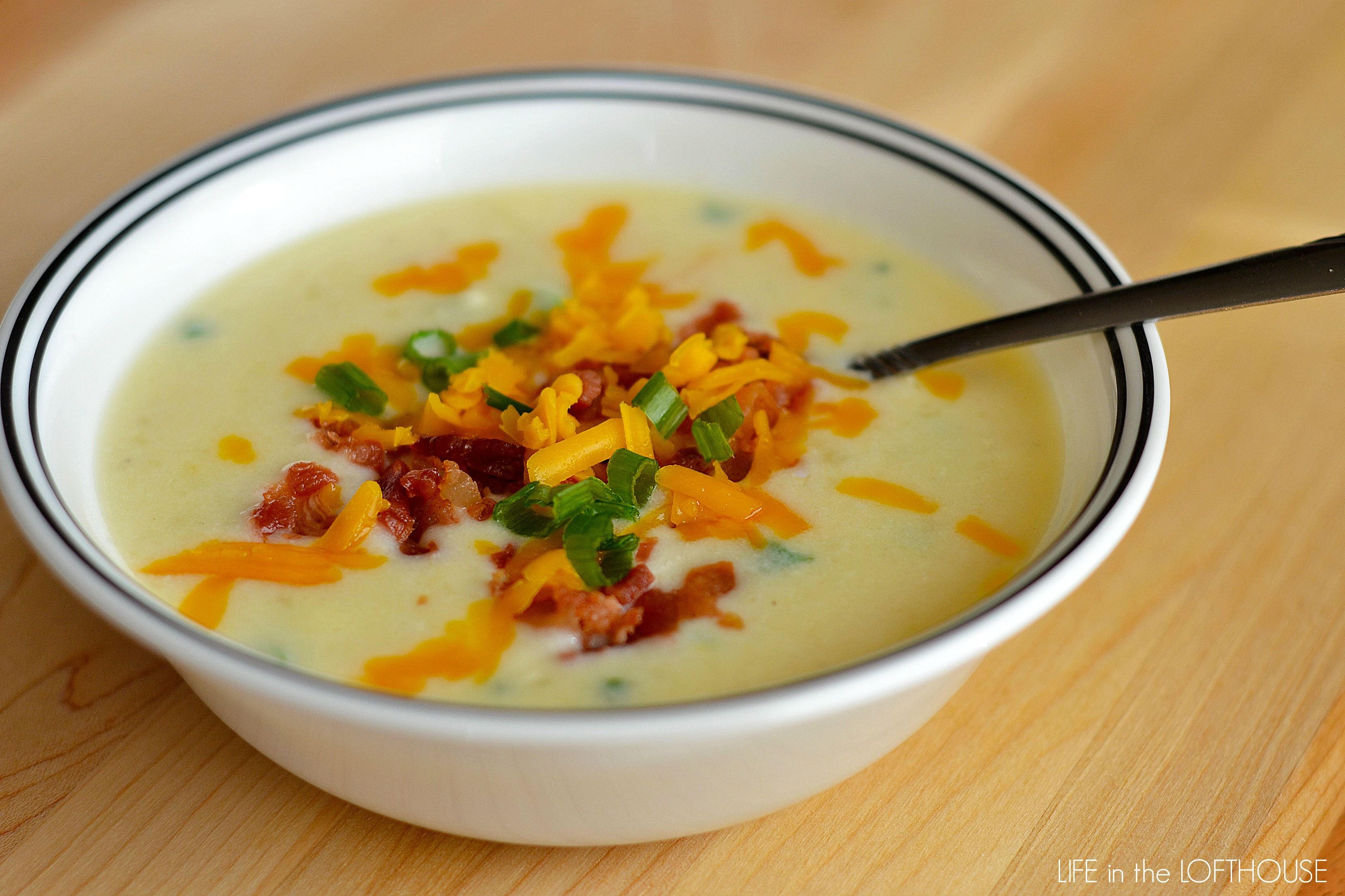 Loaded Baked Potato Soup
 Loaded Baked Potato Soup