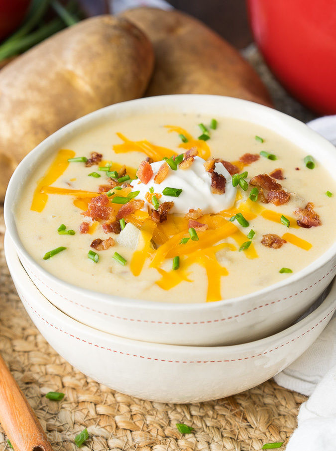 Loaded Baked Potato Soup
 Loaded Baked Potato Soup