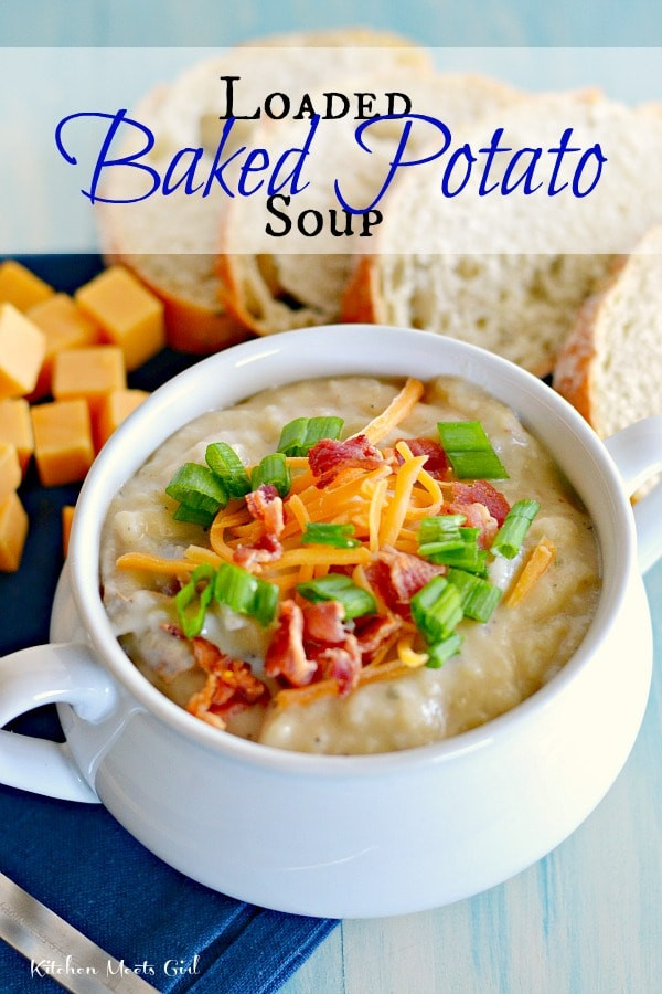 Loaded Baked Potato Soup
 Loaded Baked Potato Soup