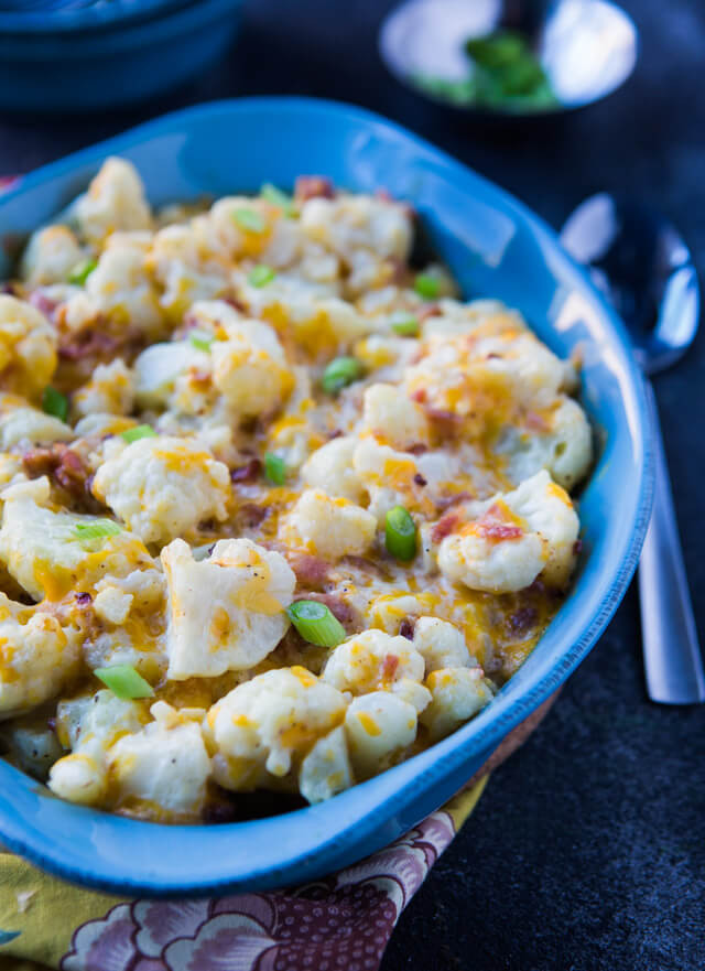 Loaded Cauliflower Casserole
 Loaded Cauliflower Casserole A Zesty Bite